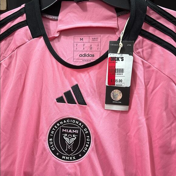 Adidas Inter Miami Home 9 Suárez Jersey MSRP $130 NWT Size M - Picture 3 of 5